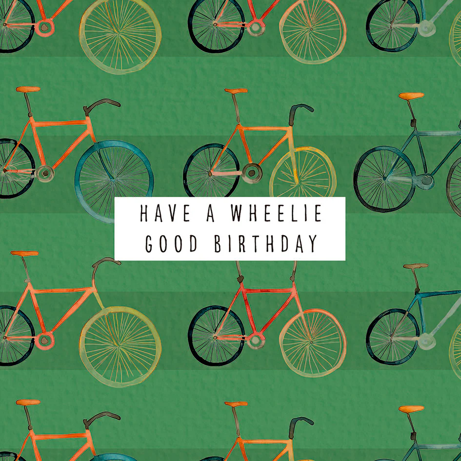 Mind Charity Wheelie Good Birthday Card