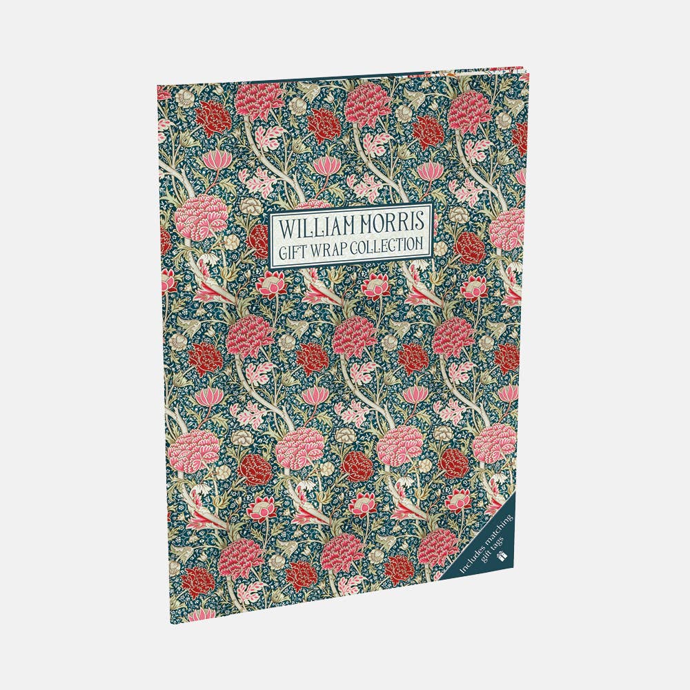 William Morris Cray Gift Wrap Collection – Set of 10 Sheets