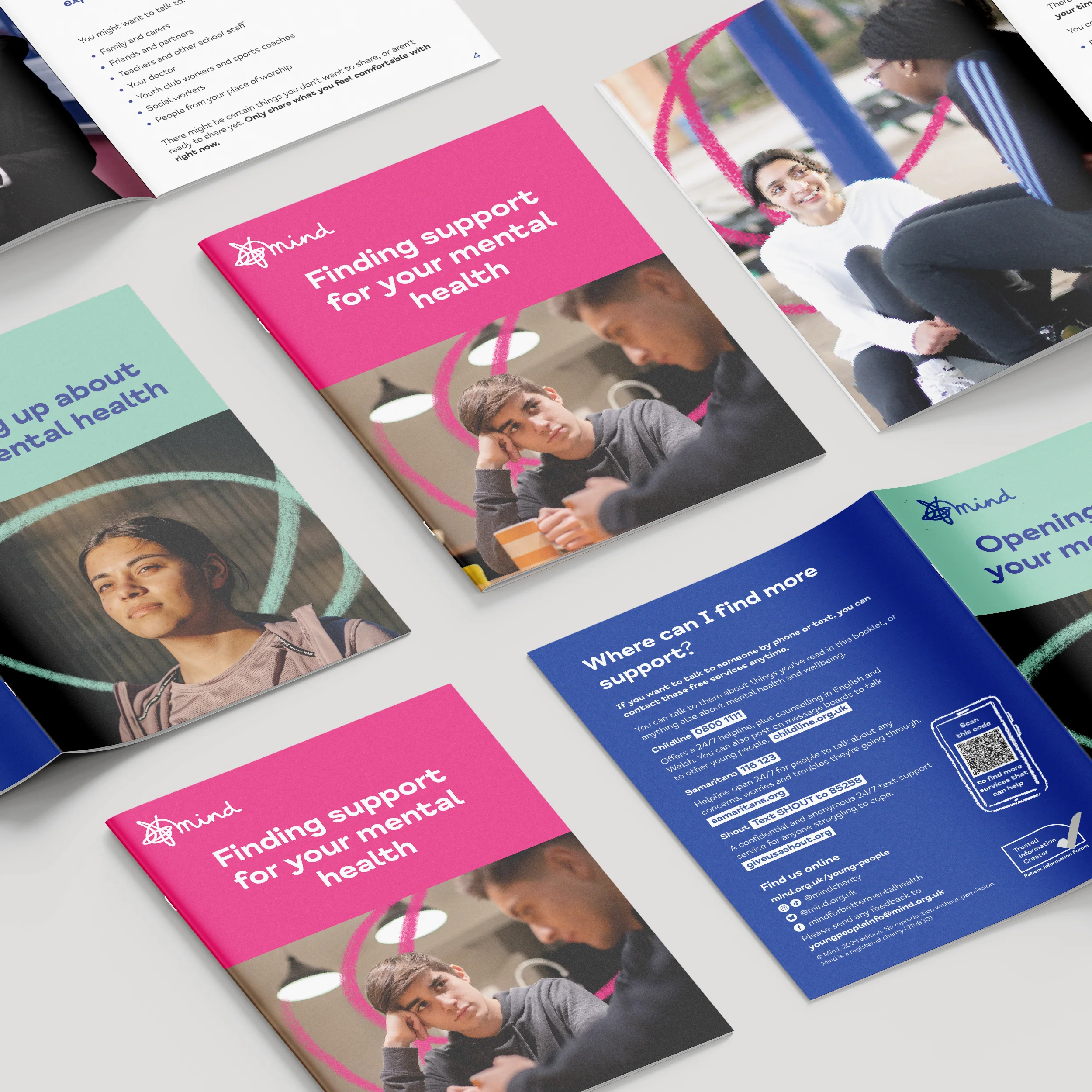 Resources on finding support for young people